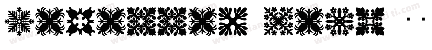 Hawaiian Caps字体转换